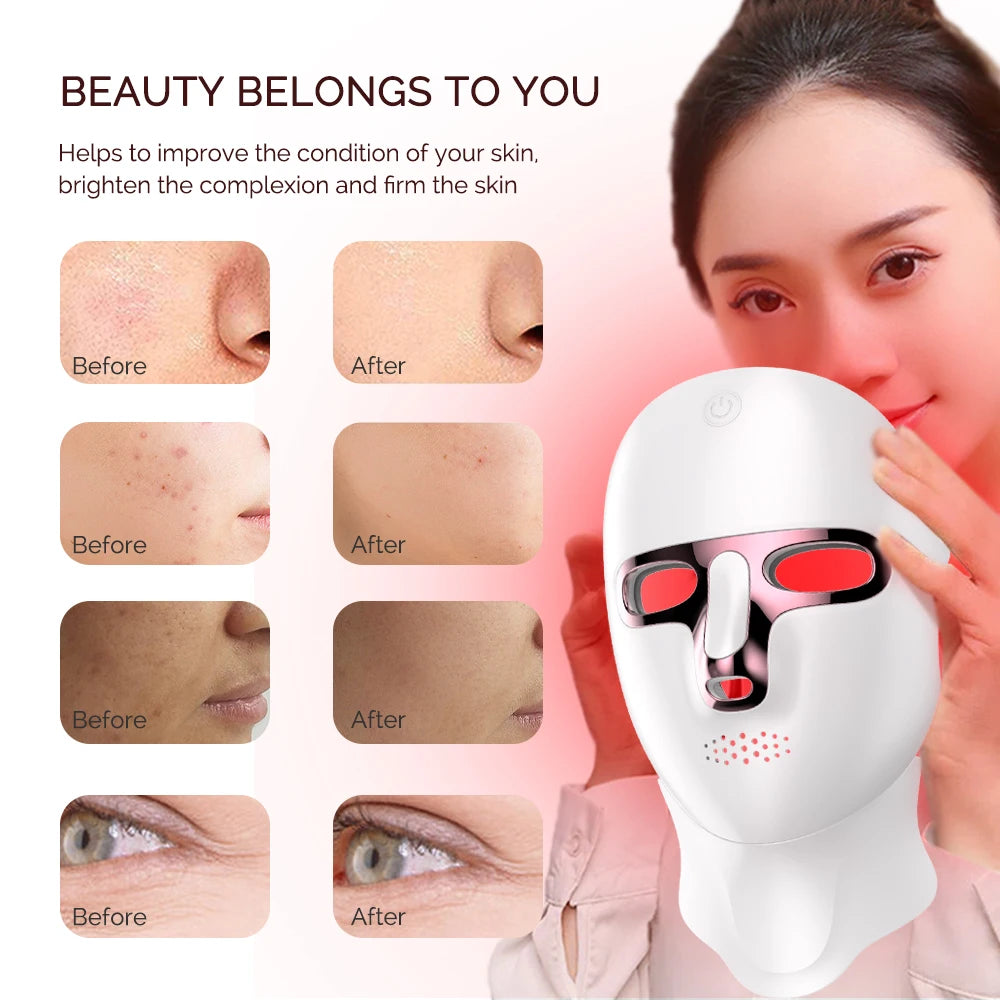 7-Color LED Face & Neck Mask