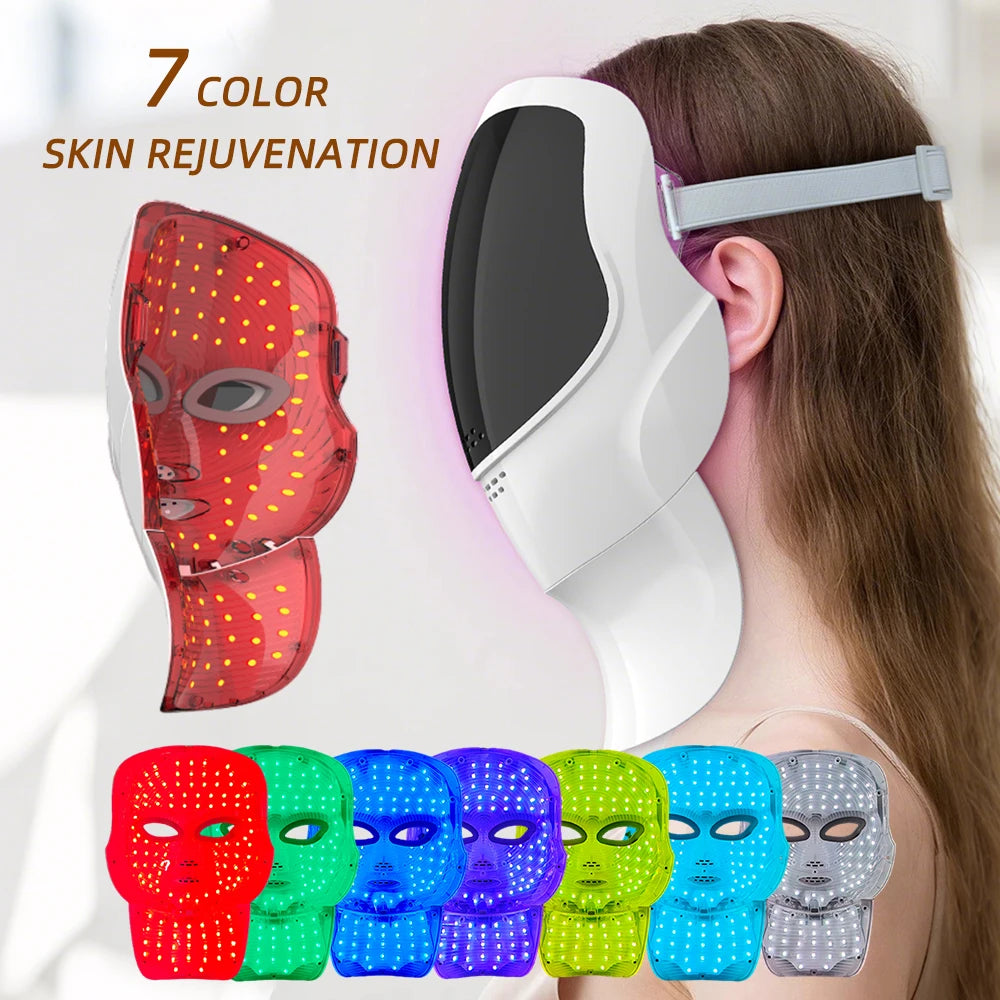 7-Color LED Face & Neck Mask