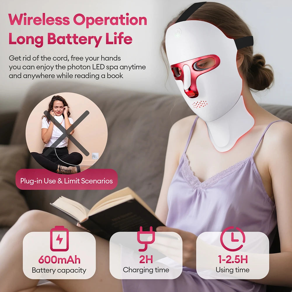 7-Color LED Face & Neck Mask