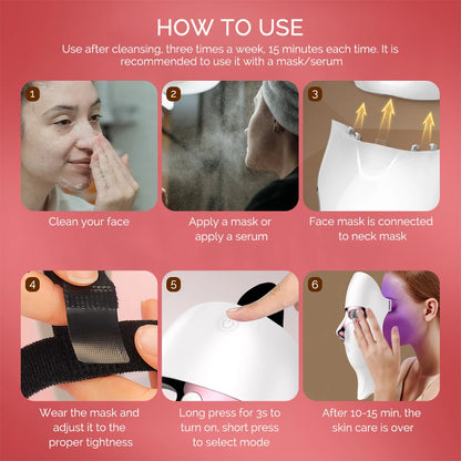 7-Color LED Face & Neck Mask